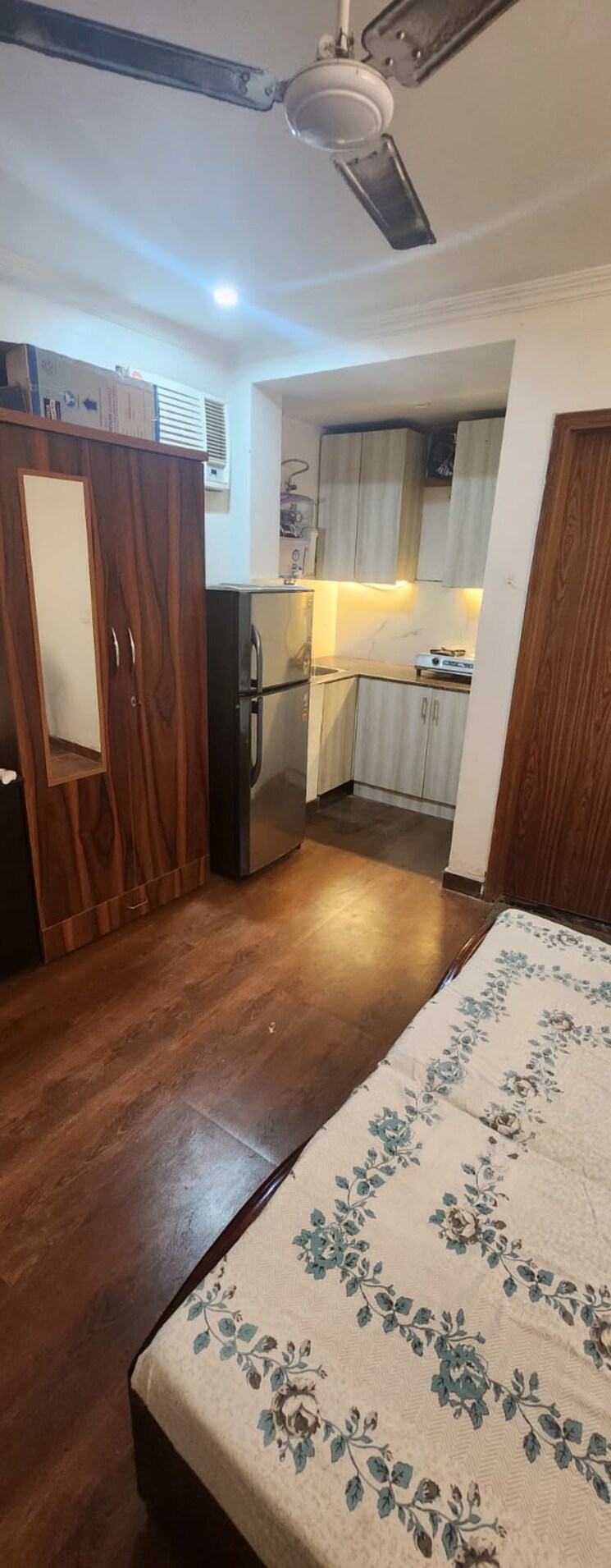 Bedroom, ansal-royale-casa 1 RK 540 Sq.Ft. Builder Floor In Sector 55 Gurgaon 9093891