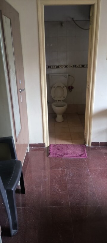 Bathroom in 3 BHK Apartment at Shreeji Paradise, Aundh – for Rent