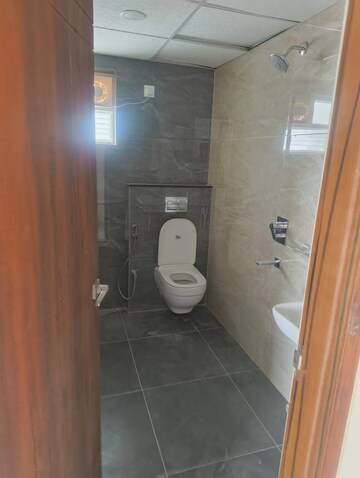 Bathroom in 3 BHK Apartment at Trendsquare Ortus Apartment, Dasarahalli – for Rent