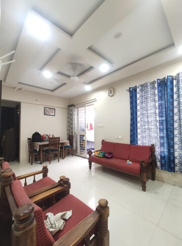 Living Room in 2 BHK Apartment at Suyog Space, Wakad – for Rent