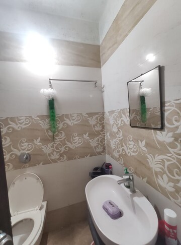 Bathroom in 2 BHK Apartment at Suyog Space, Wakad – for Rent