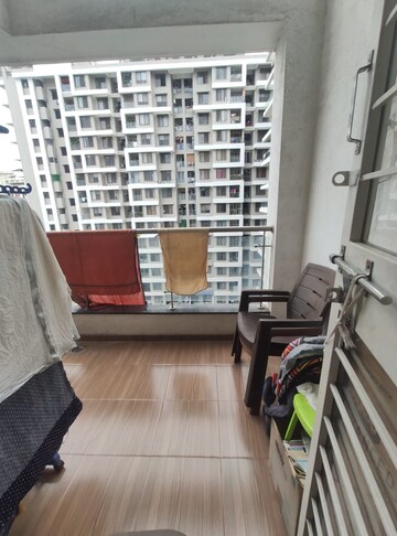 Balcony in 2 BHK Apartment at Suyog Space, Wakad – for Rent