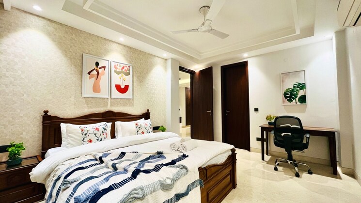 Bedroom, sector 25 3 Bedroom 300 Sq.Ft. Builder Floor In Sector 25 Gurgaon 9094012