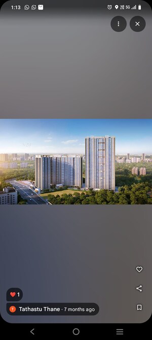 2 BHK Apartment For Sale in Green Square, Kasarvadavali