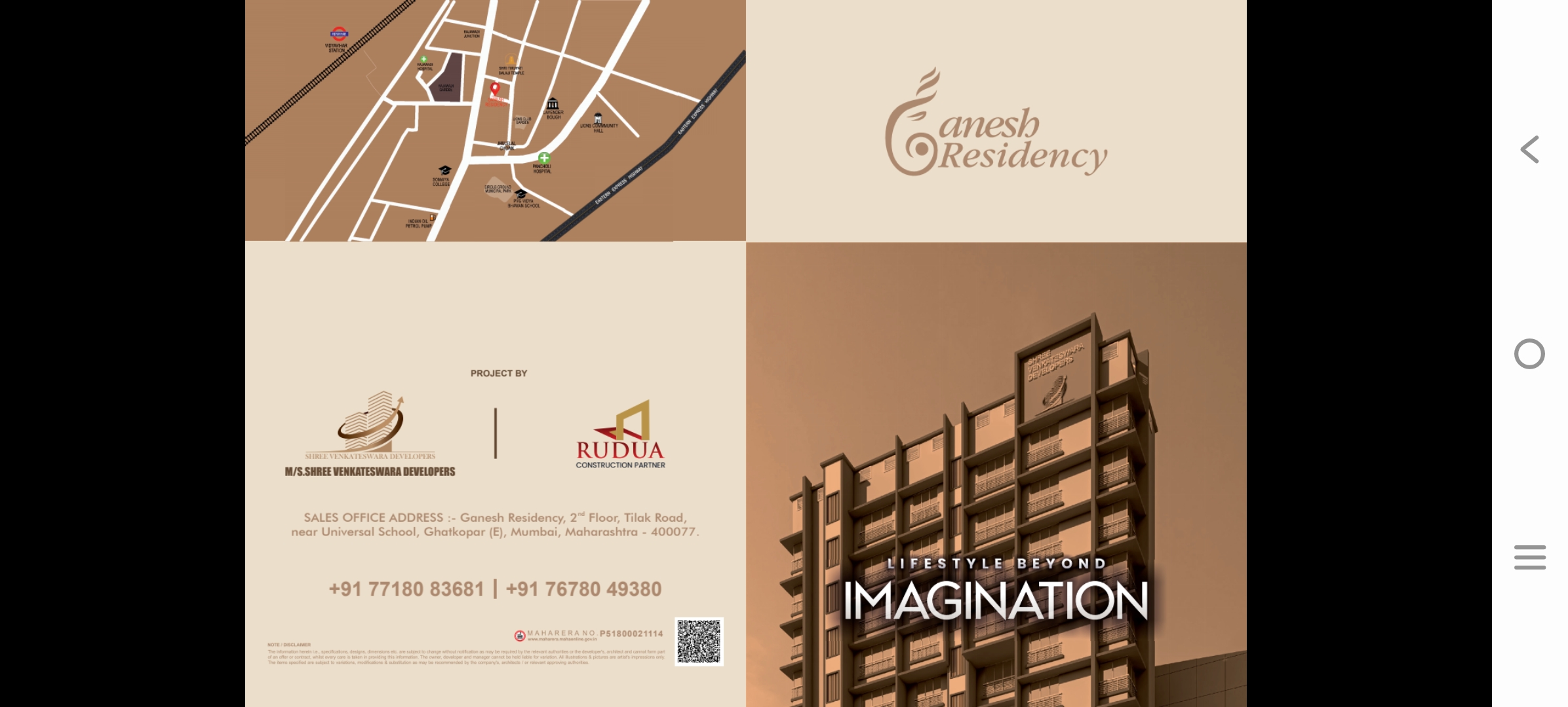 3.5 BHK Apartment For Sale in Shree Ganesh Residency Ghatkopar East