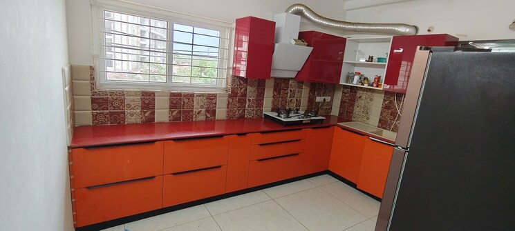 Kitchen, lansum-etania 3 Bedroom 1890 Sq.Ft. Apartment In Gachibowli Hyderabad 9094044