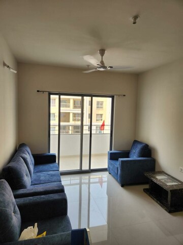 Living Room in 2 BHK Builder Floor at Rohan Prathama, Hinjewadi – for Rent