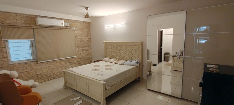 Bedroom, lansum-etania 3 Bedroom 1890 Sq.Ft. Apartment In Gachibowli Hyderabad 9094044