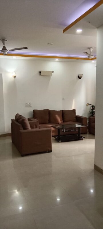 Living Room in 3 BHK Apartment at Unitech The Residences Sector 33, Sector 33 – for Rent
