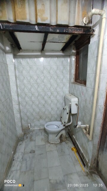Bathroom in 1 BHK Builder Floor at Mehrauli – for Rent