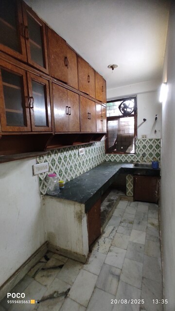 Kitchen in 1 BHK Builder Floor at Mehrauli – for Rent