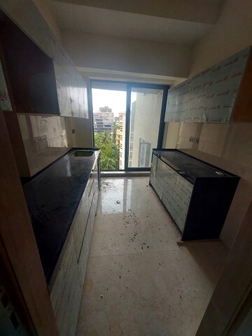 Kitchen in 3 BHK Apartment at S Raheja Panorama, Santacruz West – for Rent