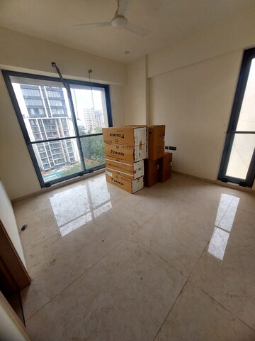 Living Room in 3 BHK Apartment at S Raheja Panorama, Santacruz West – for Rent