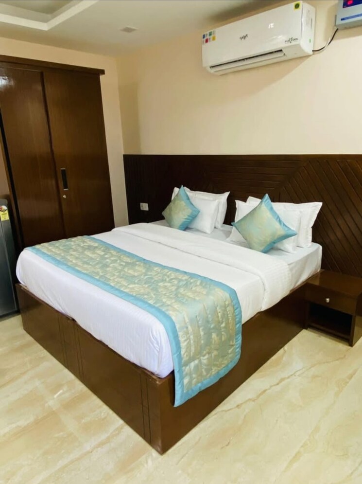 Bedroom, saket Studio 350 Sq.Ft. Apartment In Saket Delhi 9094112