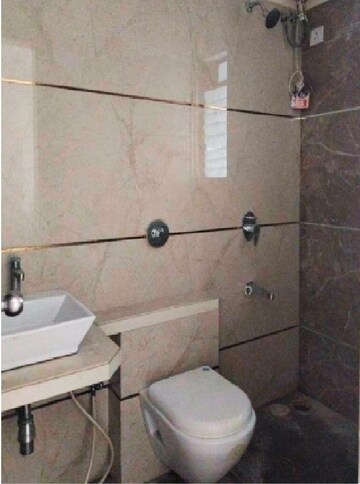 Attached Bathroom in 3 BHK Apartment at Vardhman Grandeur, Andheri West – for Rent