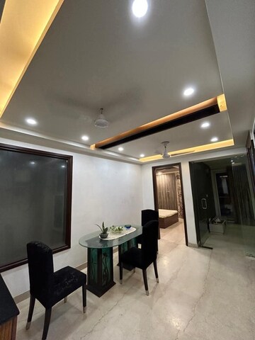 Living Room in 3 BHK Builder Floor at Freedom Fighters Enclave – for Rent