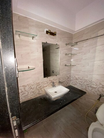 Bathroom in 2 BHK Apartment at Mayfair Legends, Malad West – for Rent