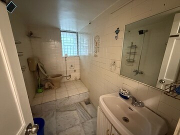 Bathroom in 2 BHK Apartment at Mantri Aangan, Koregaon Park – for Rent