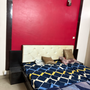 Bedroom in 3 BHK Apartment at SRS Residency, Sector 88 – for Rent
