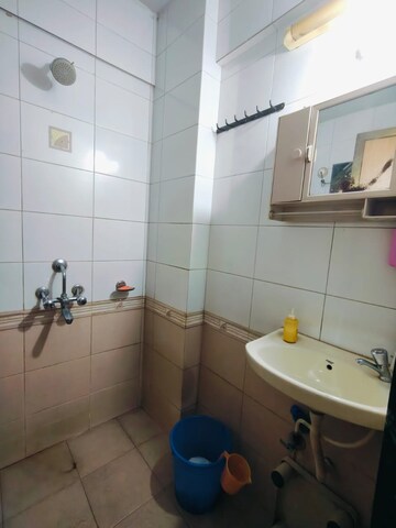 Bathroom in 1 BHK Apartment at Sanskruti Apartments, Chikoowadi – for Rent