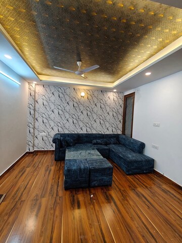 Living Room in 2 BHK Builder Floor at Freedom Fighters Enclave – for Rent