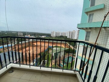 Balcony in 3 BHK Apartment at Nagarjuna Aster Park, Yelahanka New Town – for Rent