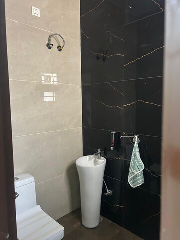 Bathroom in 3 BHK Builder Floor at Barnala Green Lotus Avenue, Ambala Highway – for Sale