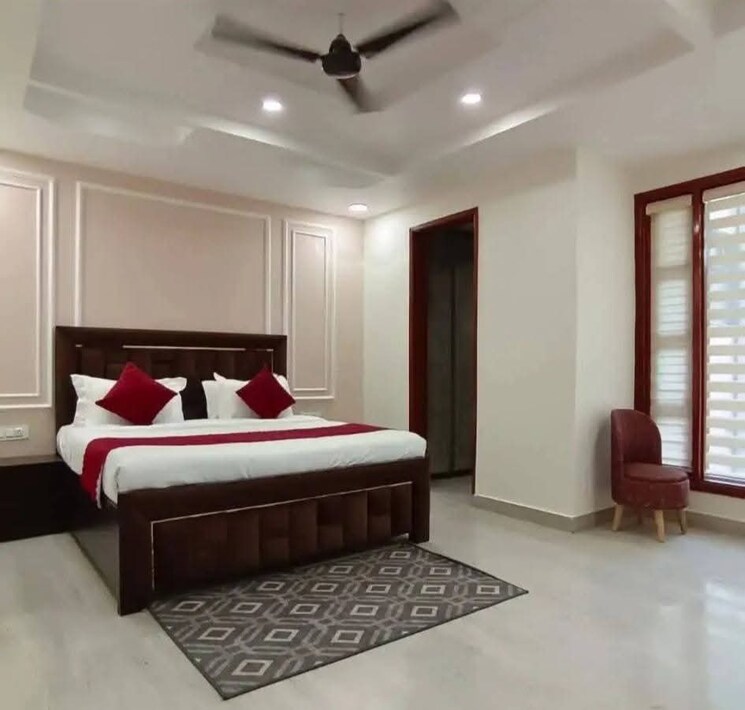 Bedroom, saket 3 Bedroom 1800 Sq.Ft. Builder Floor In Saket Delhi 9094258