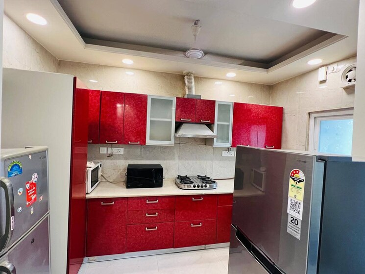 Kitchen, saket 3 Bedroom 1800 Sq.Ft. Builder Floor In Saket Delhi 9094279