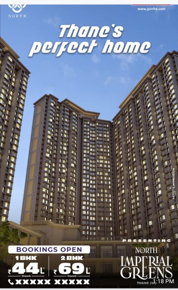 2 BHK Apartment For Sale in JP Codename Lottery, Kasarvadavali