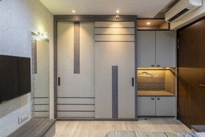 Master Bedroom in 3 BHK Apartment at One Hiranandani Park, Ghodbunder Road – for Sale