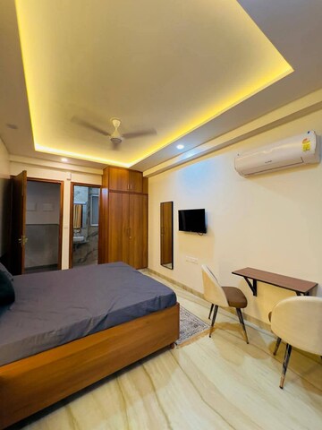 Bedroom in Studio Builder Floor at Saket – for Rent