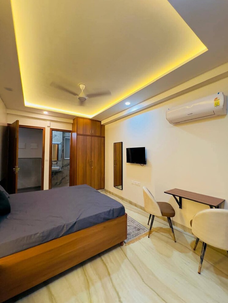 Bedroom, saket Studio 350 Sq.Ft. Builder Floor In Saket Delhi 9094295