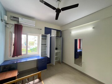 Living Room in 2 BHK Apartment at Abodh Valmark, Hebbal – for Rent