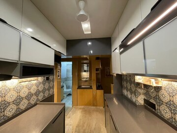 Kitchen in 3 BHK Apartment at Delta Vrindavan, Mira Road – for Rent