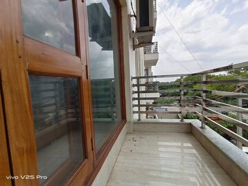 Balcony in 1 RK Builder Floor at Freedom Fighters Enclave – for Rent