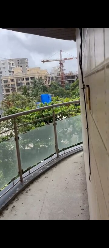 Balcony in 4 BHK Apartment at Gajra Balaji Tower, Santacruz West – for Sale