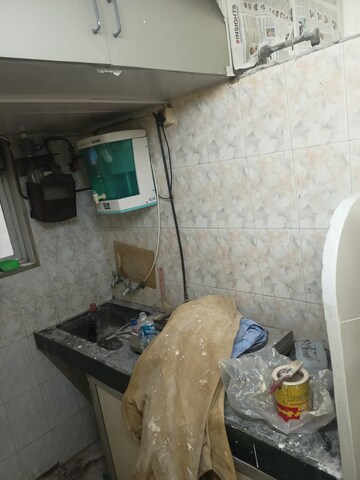 Kitchen in 1 BHK Apartment at Adarsh Nagar Society, Worli – for Rent