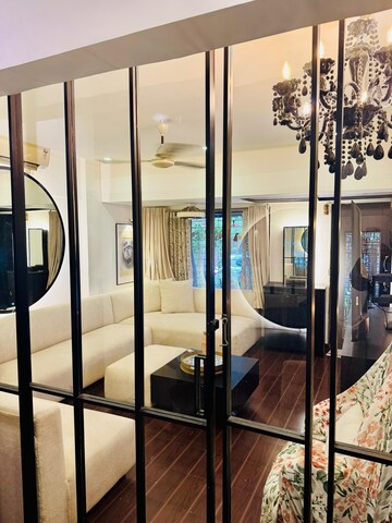 Living Room in 1.5 BHK Apartment at Runwal Nagar CHS, Runwal Nagar – for Sale