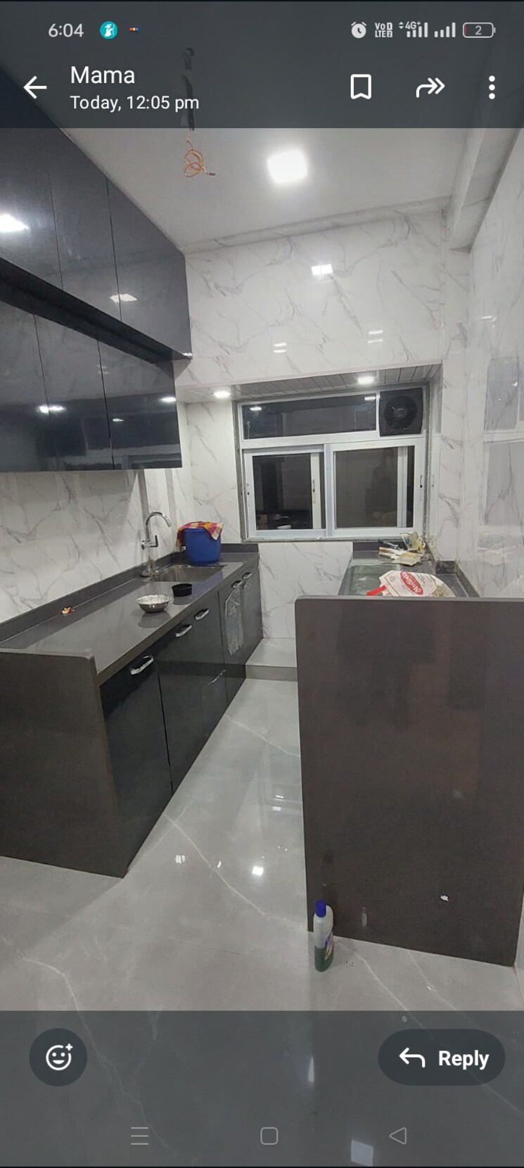 Kitchen, vastu-vihar-kh2 1 Bedroom 550 Sq.Ft. Apartment In Kharghar Navi Mumbai 9094365