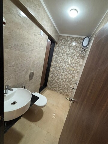 Bathroom in 1 BHK Apartment at Mahavir Square, Manpada – for Rent