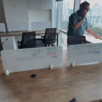 Team Area in  Office Space at Emaar The Palm Square, Sector 66 – for Rent