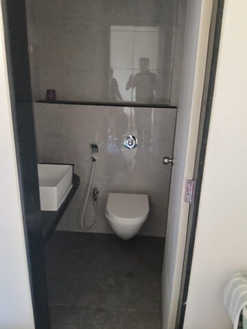 Bathroom in 1 BHK Apartment at Ashar Metro Towers, Vartak Nagar – for Rent