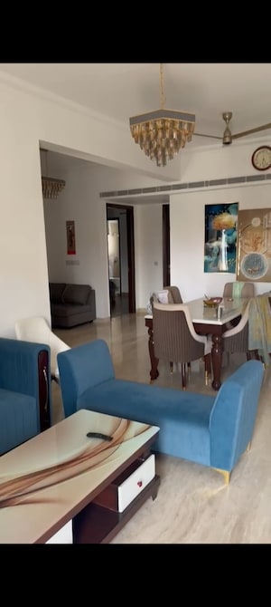 Living Room in 3.5 BHK Builder Floor at Ace Palm Floors, Sector 89 – for Sale