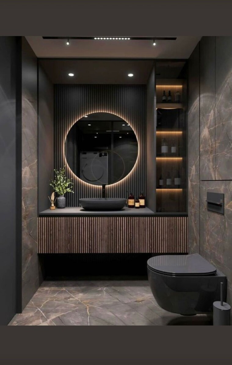 Bathroom, jkg-palm-resort 2 Bedroom 1005 Sq.Ft. Apartment In Raj Nagar Extension Ghaziabad 9094496