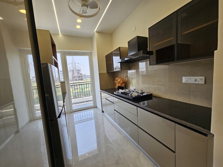 Kitchen, exotic-grandeur 4 Bedroom 2495 Sq.Ft. Apartment In Baltana Zirakpur 9094521