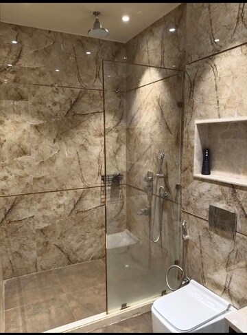 Bathroom in 2 BHK Apartment at Saket – for Rent