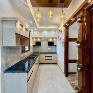 Kitchen in 4 BHK Independent House at LudhianA-Chandigarh Hwy – for Sale