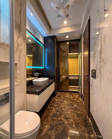 Bathroom in 4 BHK Builder Floor at Greater Kailash I – for Rent