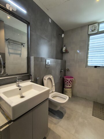 Bathroom in 3 BHK Apartment at Sugam Morya, Tollygunge – for Rent